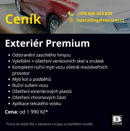 Exteriér Premium